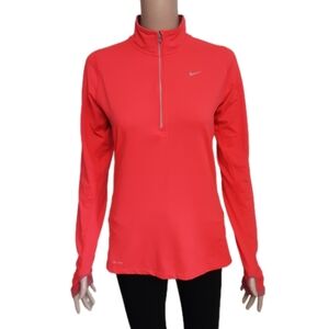 Nike Quarter Zip Pullover Shirt Womens Small